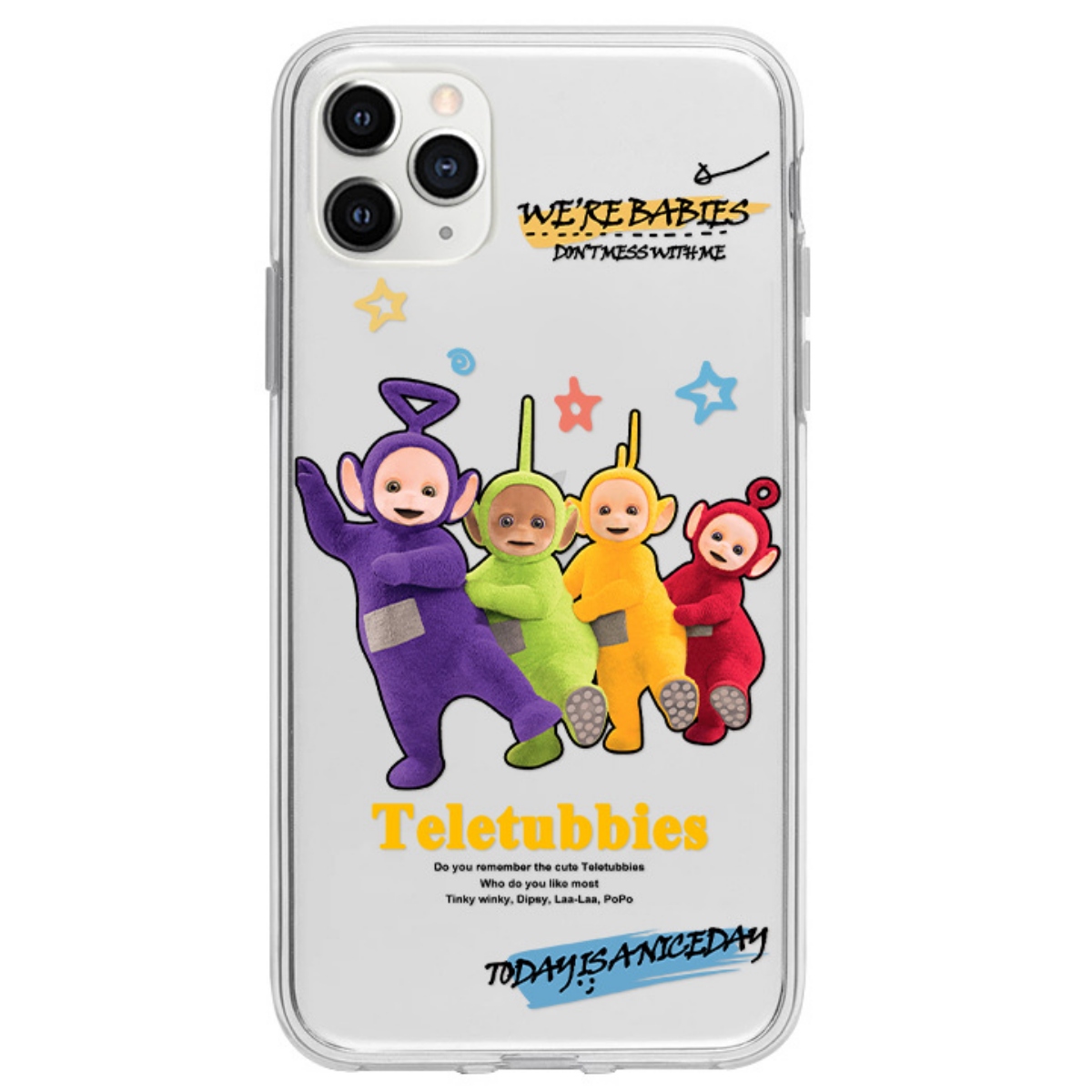 Funda Para iPhone De Teletubbies Variedad De Modelos