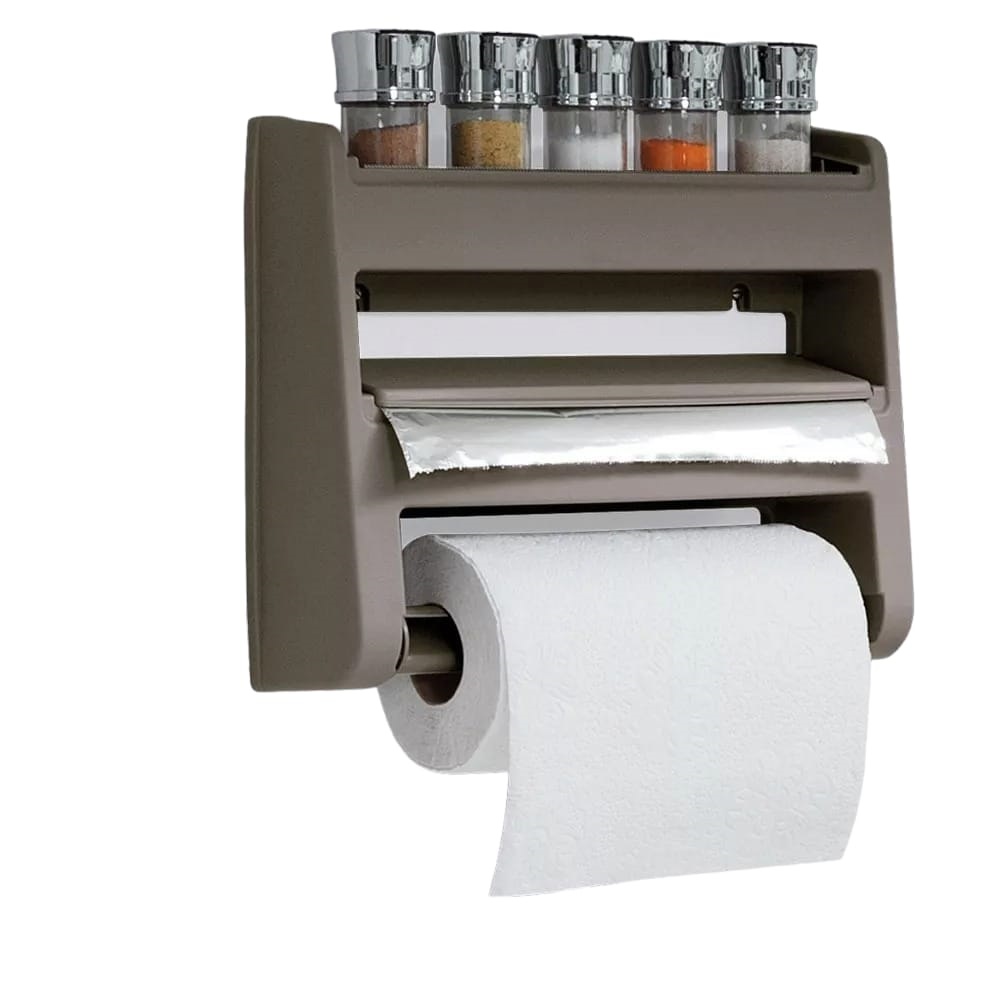 Portarrollos Organizador De Cocina 3 Niveles Gran Calidad