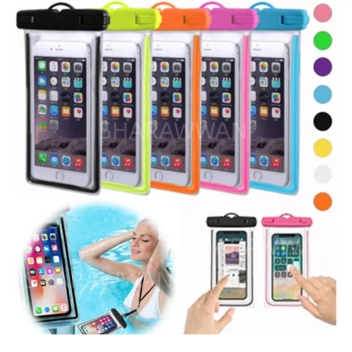 Funda Protector Para Telefono Contra El Agua