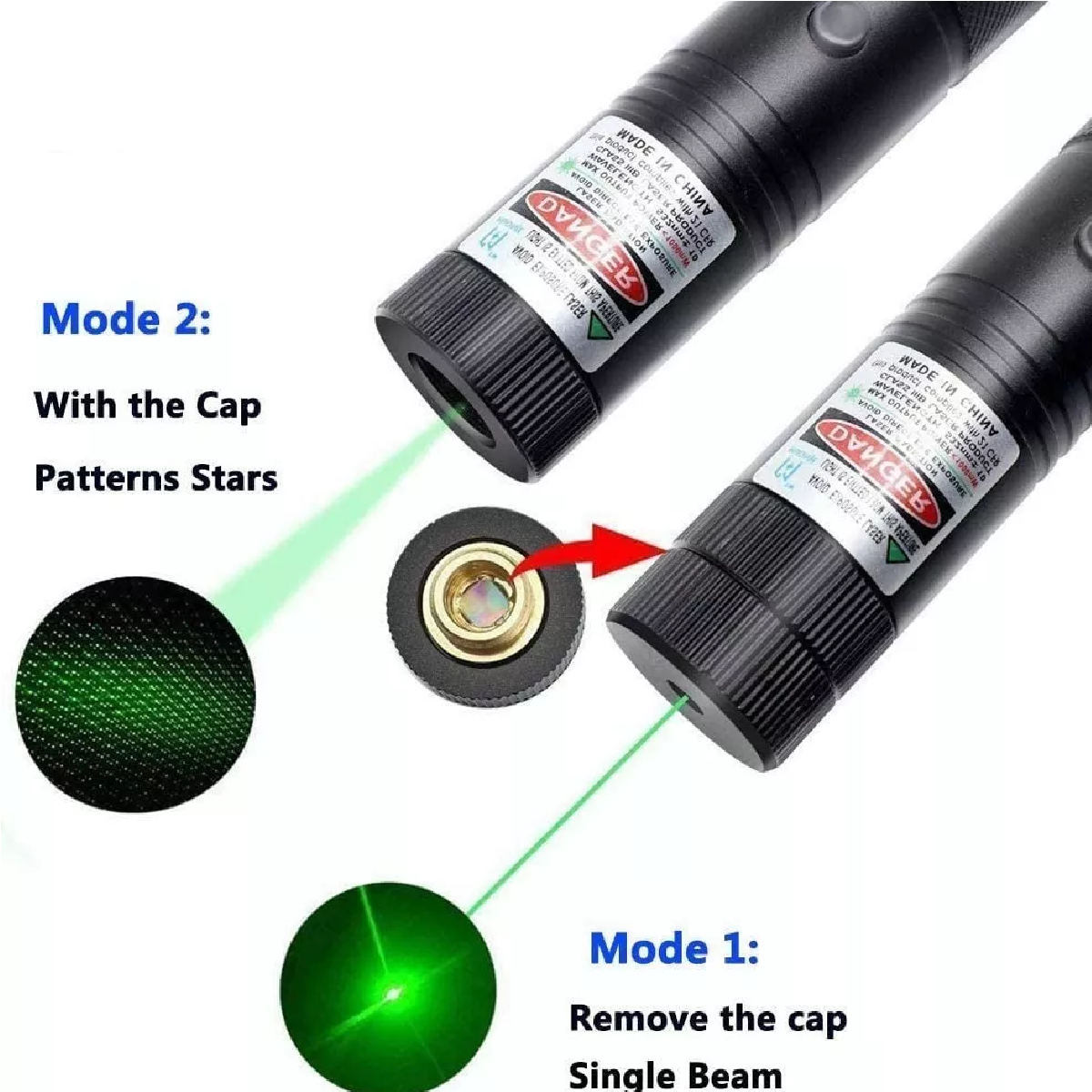 Puntero Laser  Verde Potente 5000mw Usb Recargable