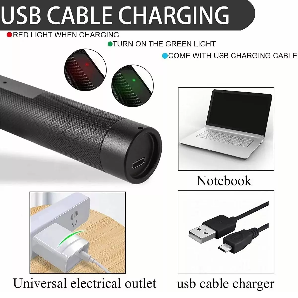 Puntero Laser  Verde Potente 5000mw Usb Recargable