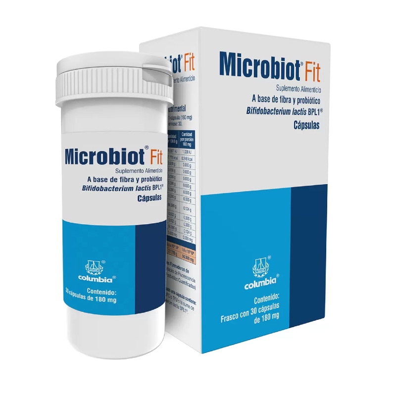 Microbiot Fit 180mg 30 Cápsulas