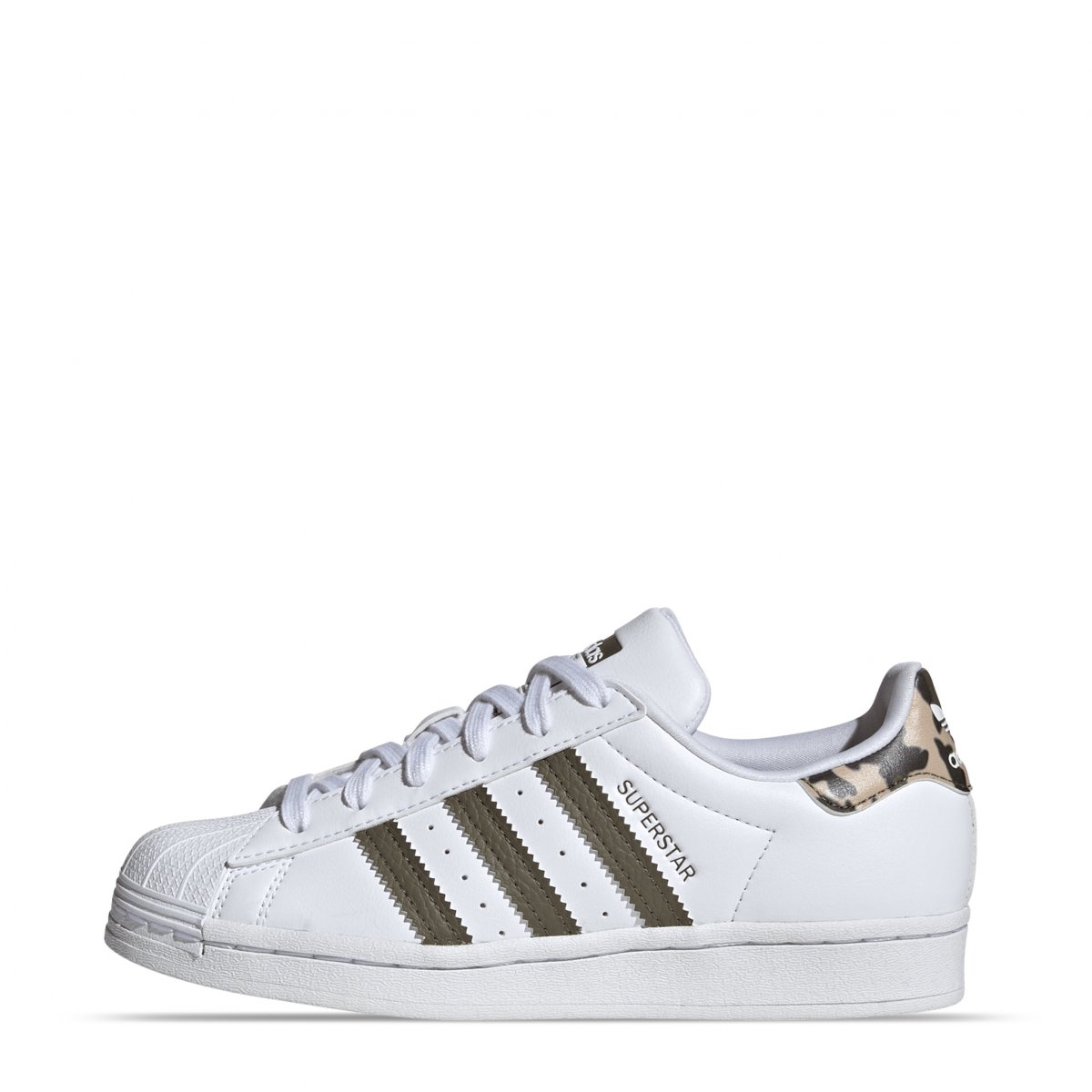 TENIS ADIDAS SUPERSTAR FOUNDATION BLANCO CON CAMUFLAJE
