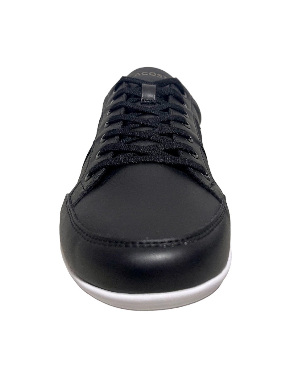 TENIS LACOSTE NIVOLOR NEGRO CON AZUL 74CMA00580011