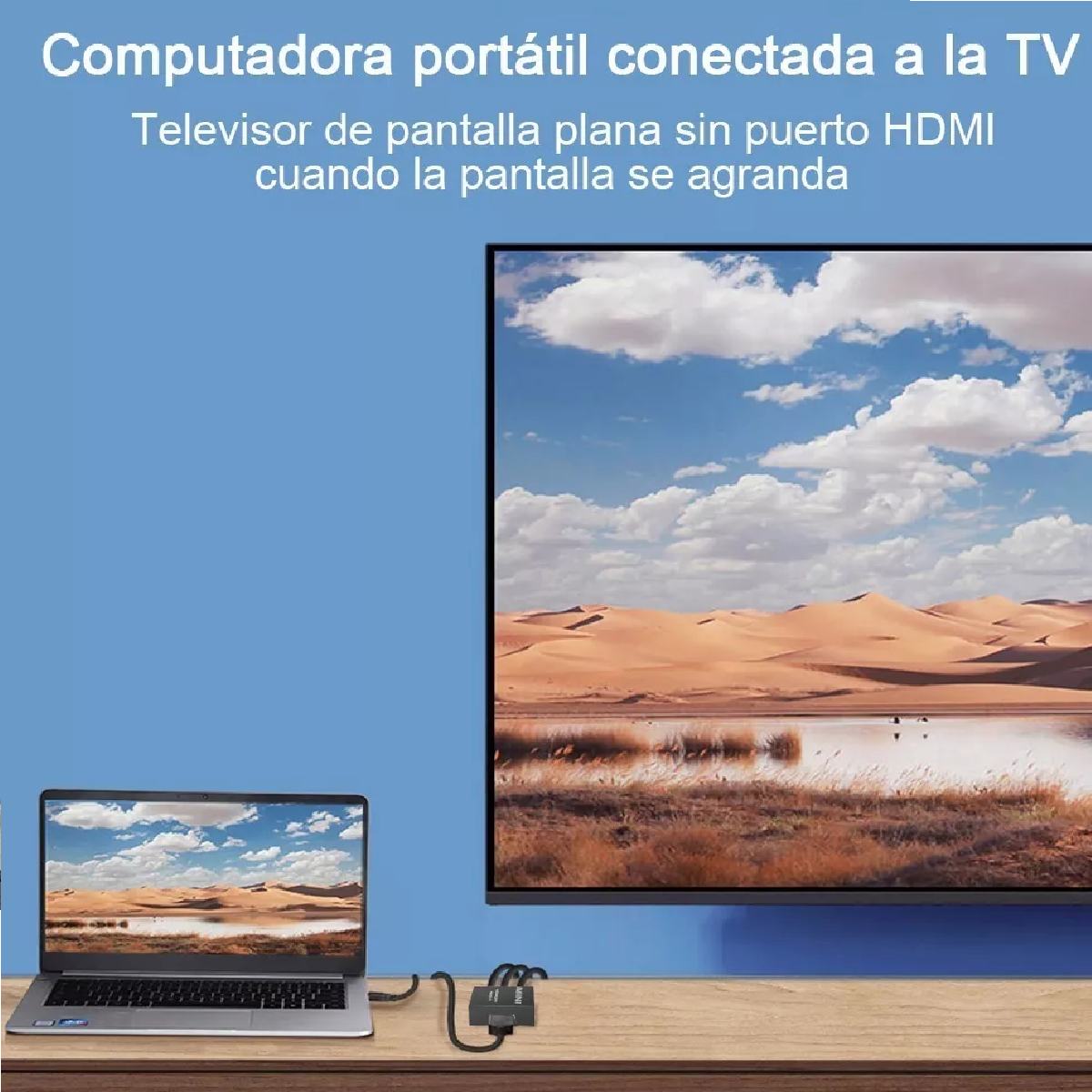 Adaptador De Convertidor De Audio Y Video Tv Hdmi A Rca 1080