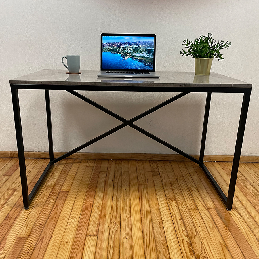 Escritorio YAAKUN Cubierta Marmol Santo Tomas