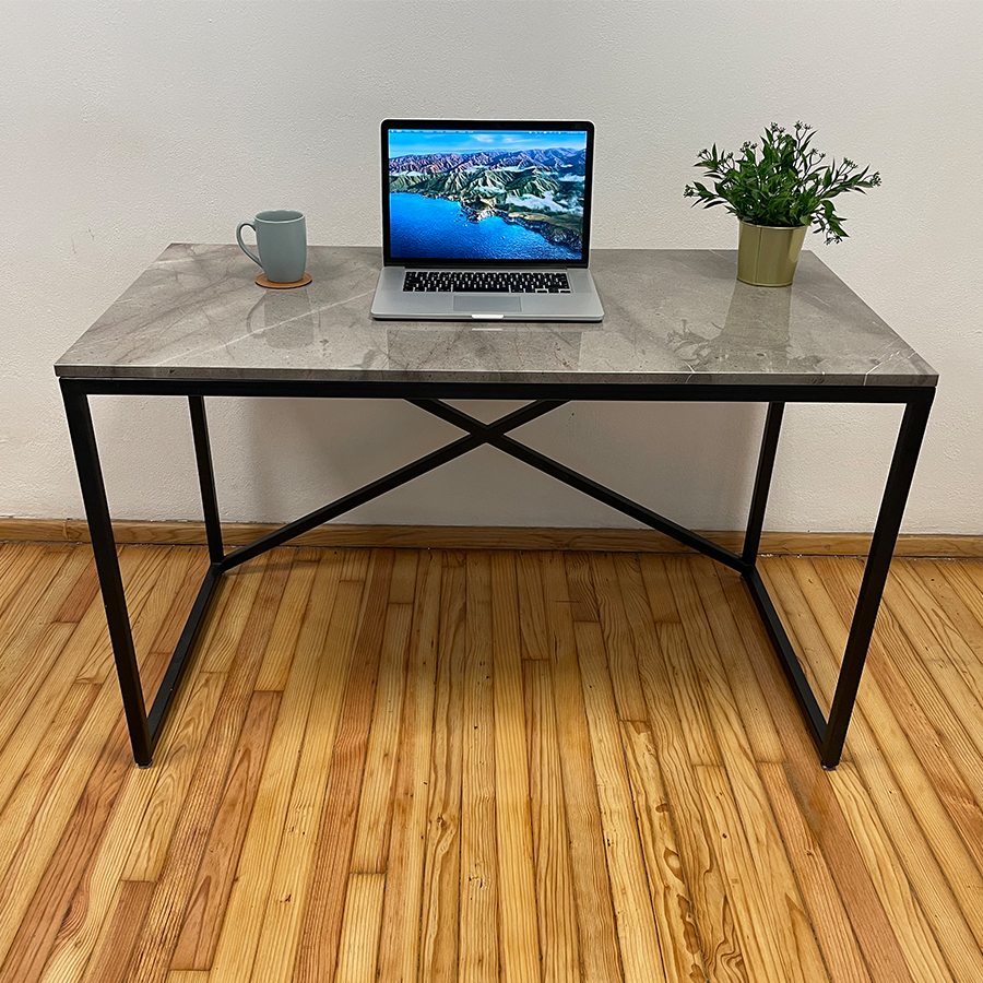 Escritorio YAAKUN Cubierta Marmol Santo Tomas