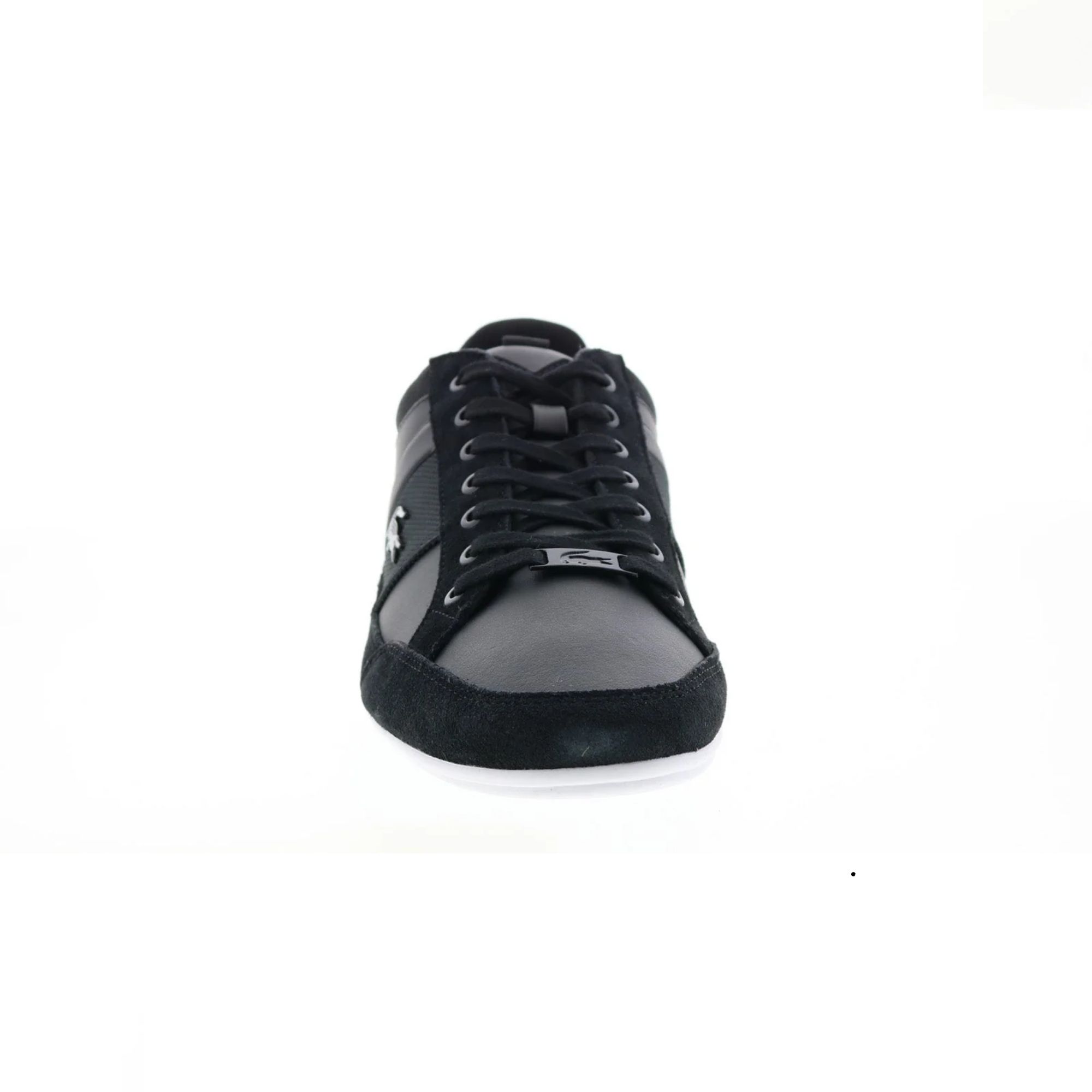 Tenis Lacoste Chaymon 222 2 CMA Negro con Blanco Hombre Originales 744CMA0012312