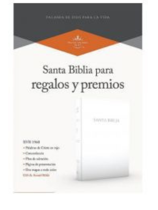 Biblia Blanca Rvr60 para Regalos y Premios