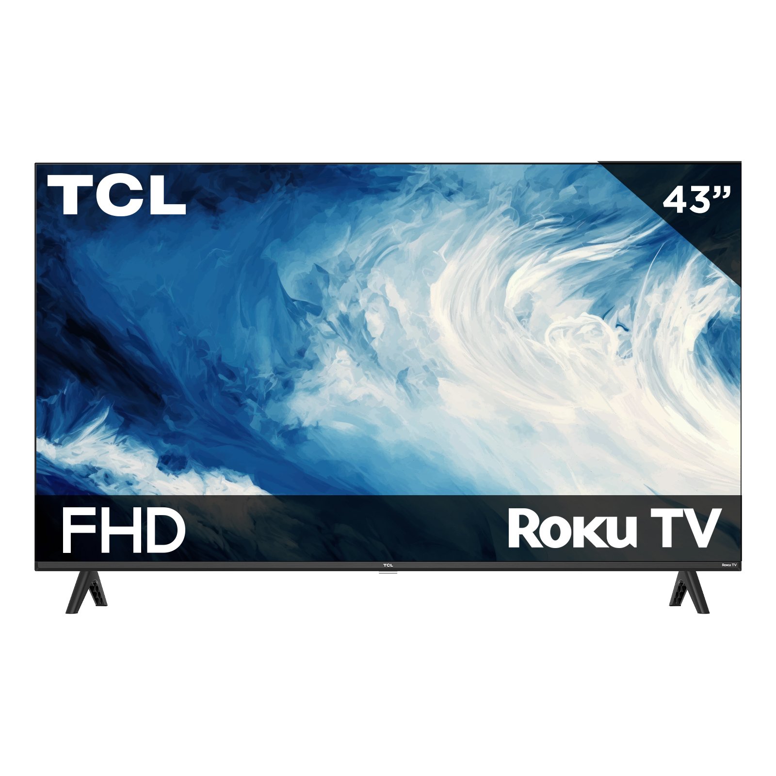 Pantalla TCL 43 FHD 2K Roku TV 43S310R Smart TV