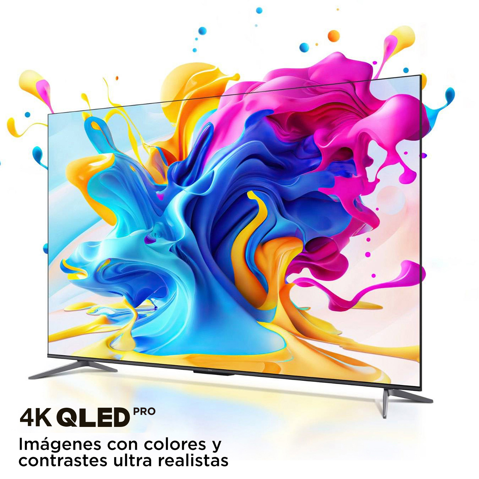 Pantalla TCL 65" QLED 4K HDR Google TV 65Q750G Smart TV