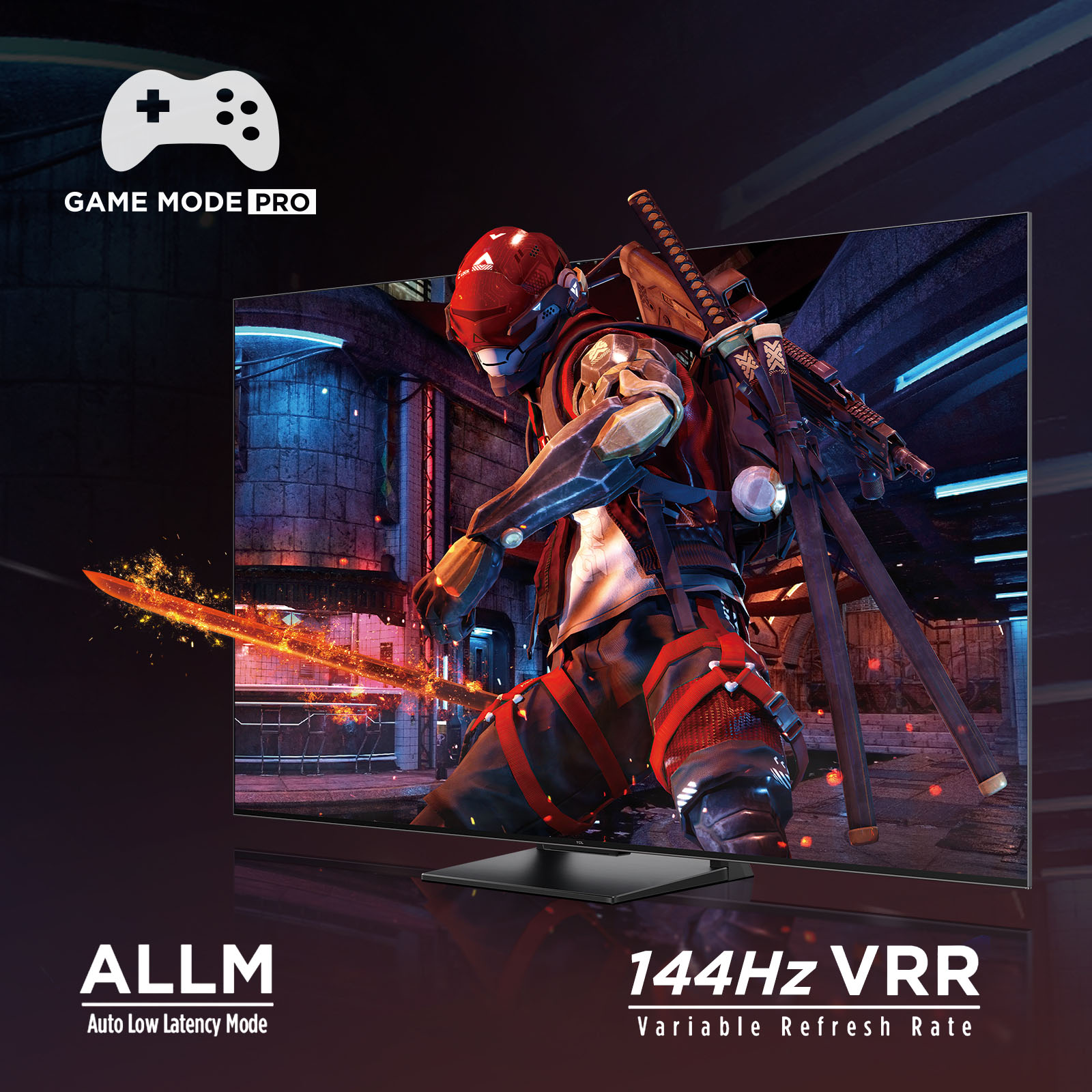 Pantalla TCL 65" QLED 4K HDR Google TV 65Q750G Smart TV