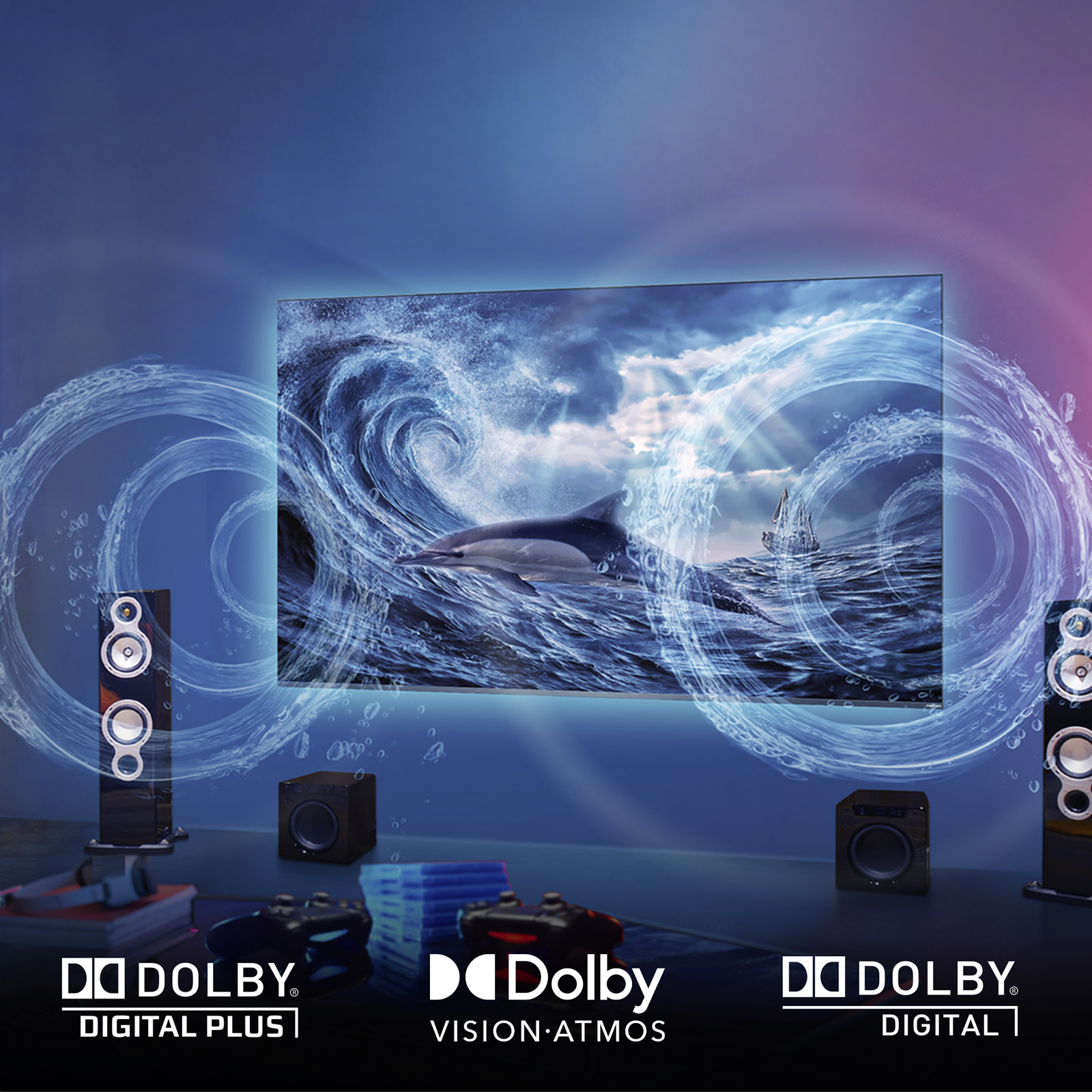 Pantalla TCL 65" MiniLED IMAX 4K HDR Google TV 65QM850G Smart TV