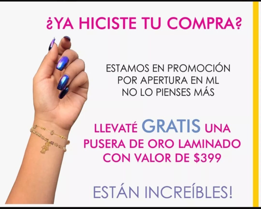 Broquel Luna Perla En Oro De 10 K + Obsequio + Envío