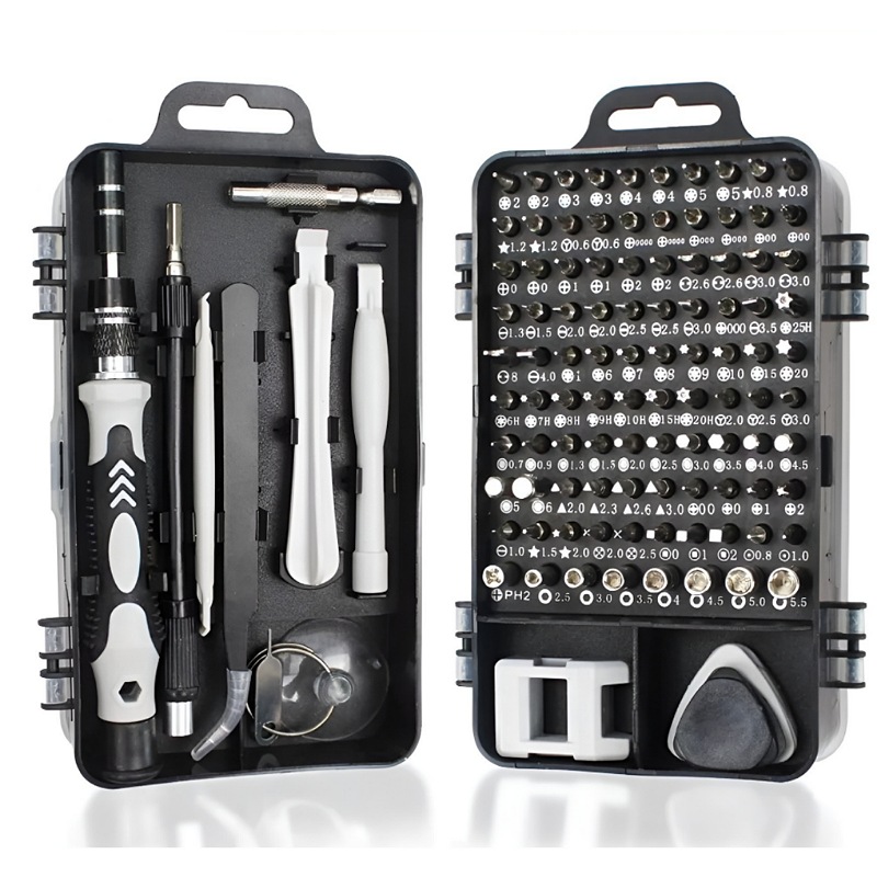 Kit De Desarmadores Y Herramientas De Precisión 115 En 1