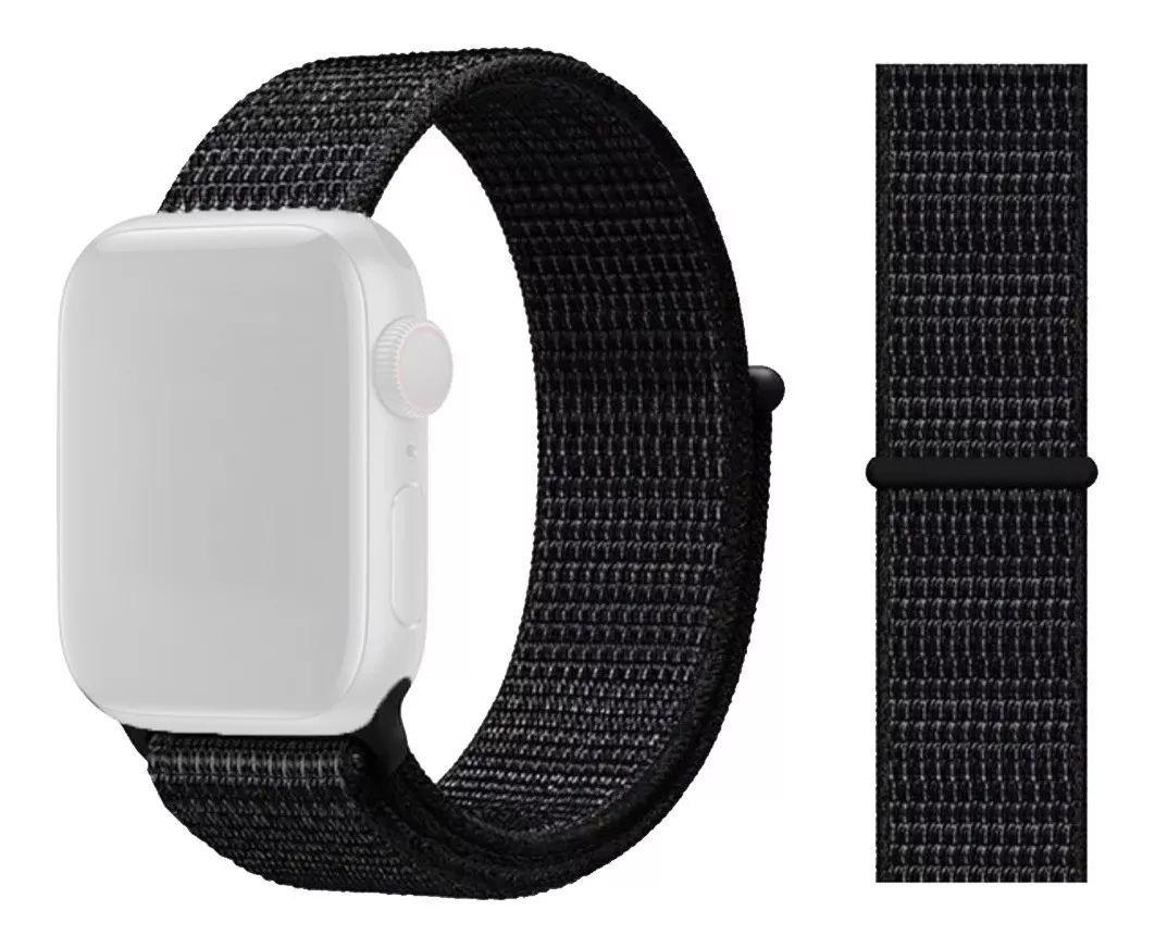  Correa Extensible Para Apple Watch Serie Se/6/5/4/3/2/1 Tela 38 mm Rosa