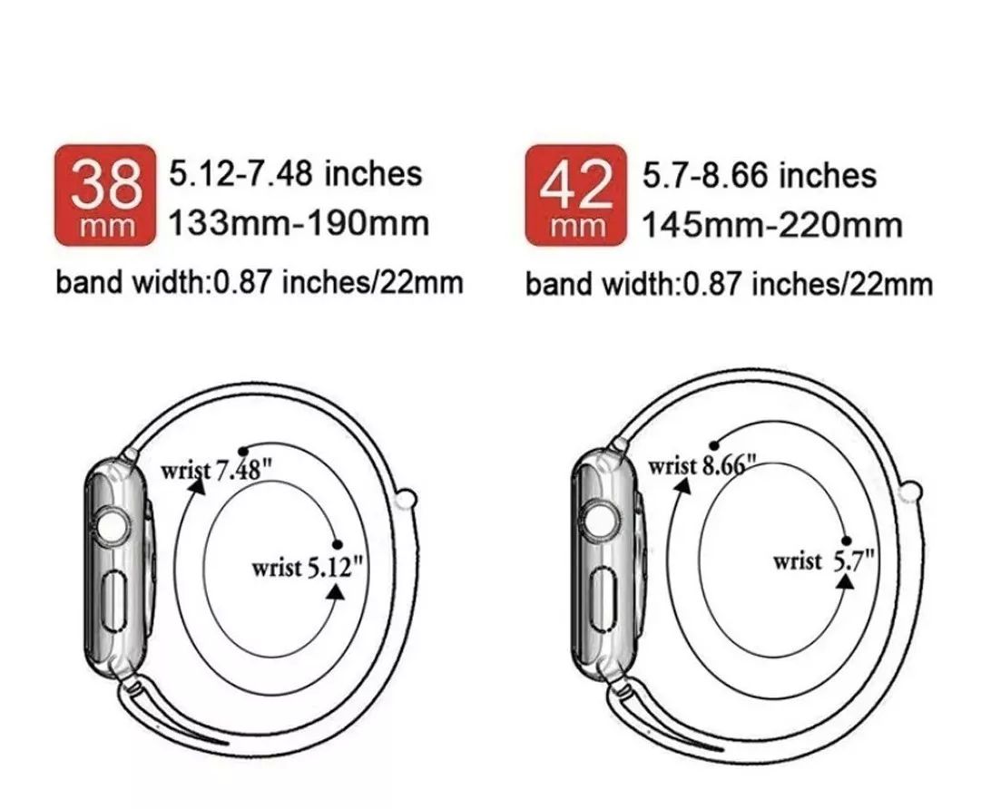  Correa Extensible Para Apple Watch Serie Se/6/5/4/3/2/1 Tela 38 mm Rosa