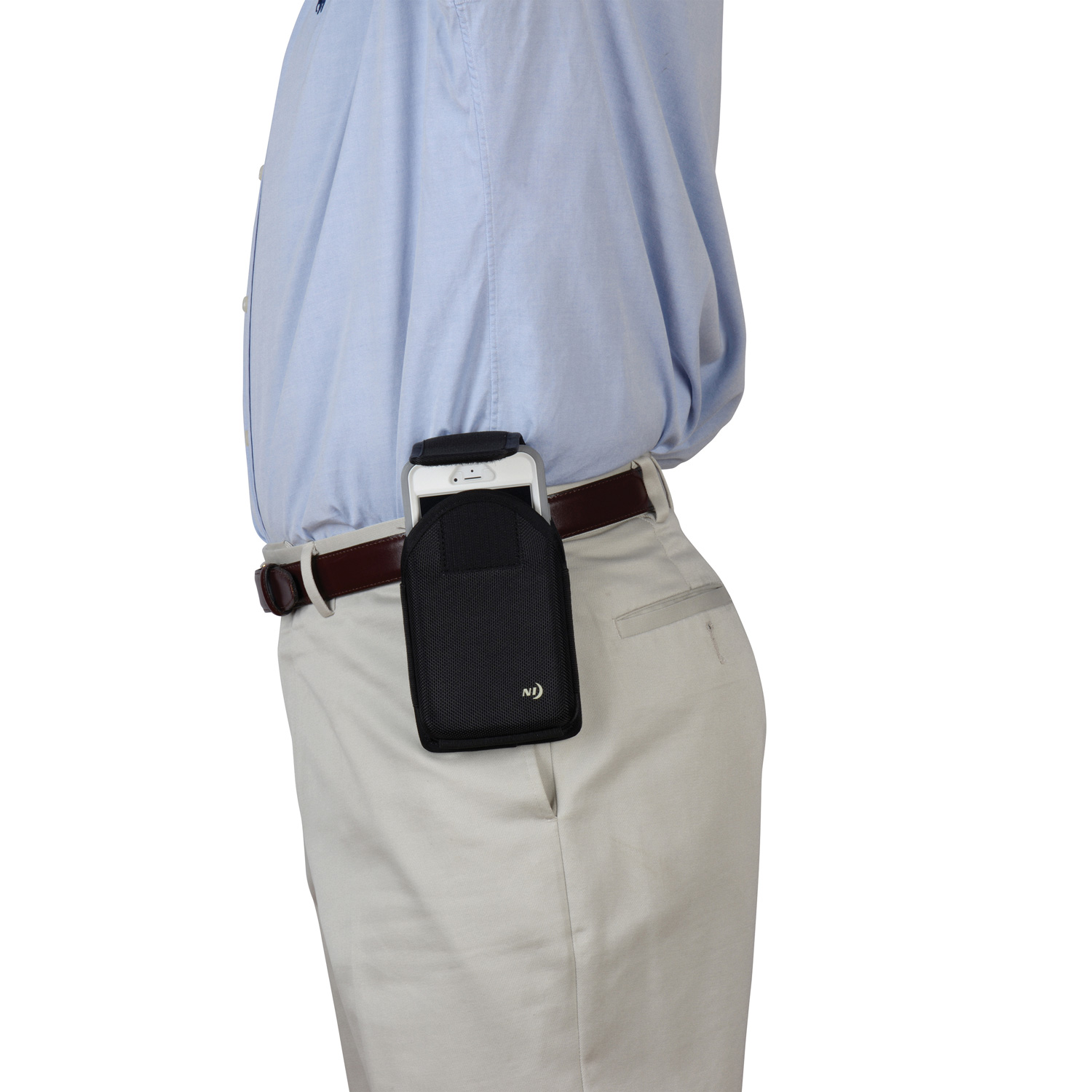 Funda Cinturón Vertical Negra 6,5 Pulgadas Para Smartphone