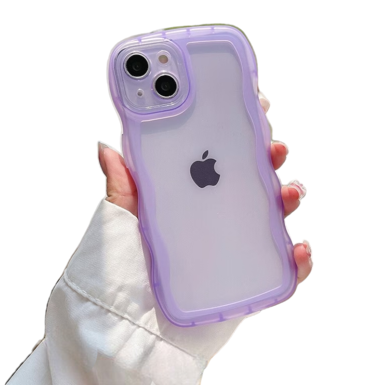 Funda Case Triche para IPHONE 11 Diseño Curly Case Color Lila