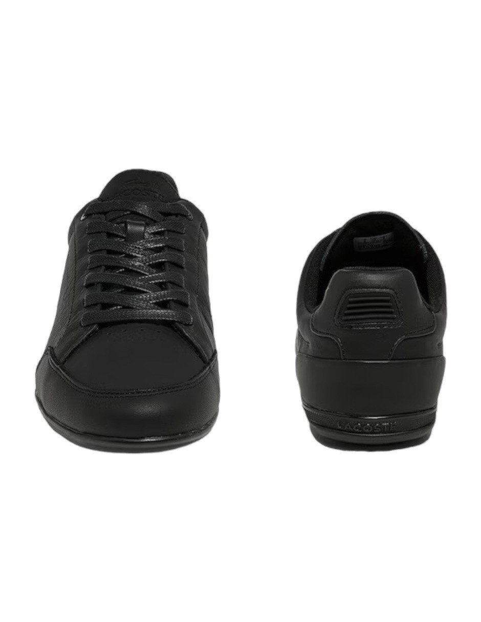 TENIS LACOSTE CHAYMON TRIPLE BLACK PARA HOMBRE 743CMA004302H