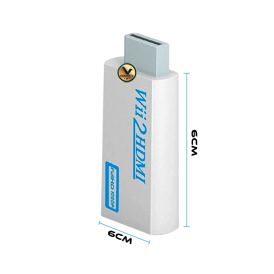 Adaptador Convertidor Audio y Video Wii - HDMI