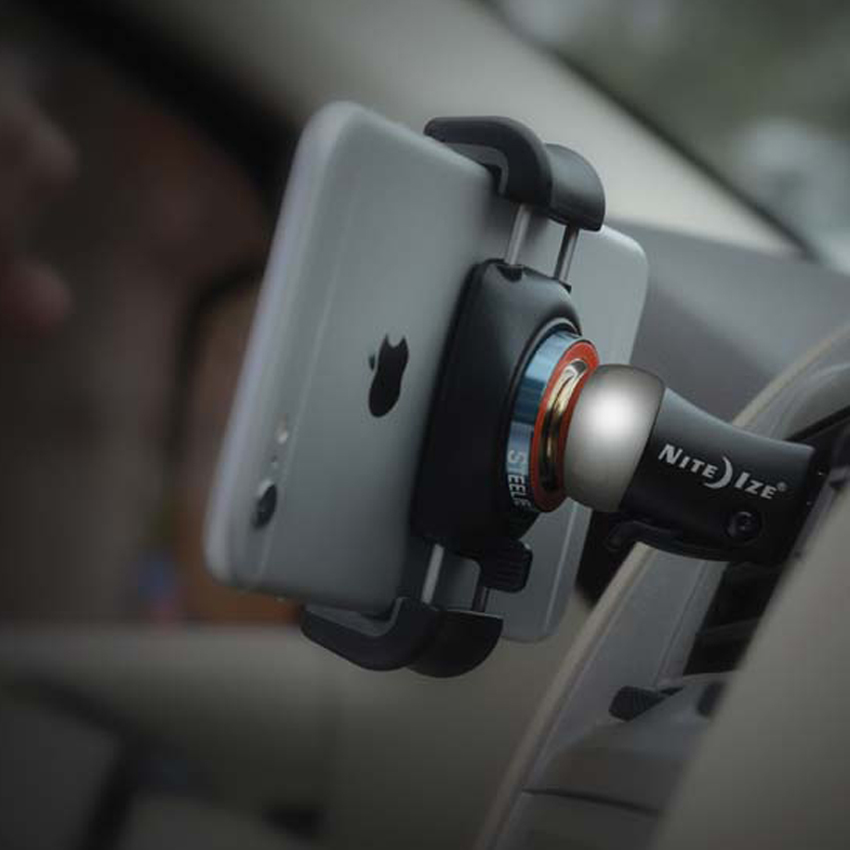 Sujetador Ajustable para Celulares FREEMOUNT Negro Nite Ize