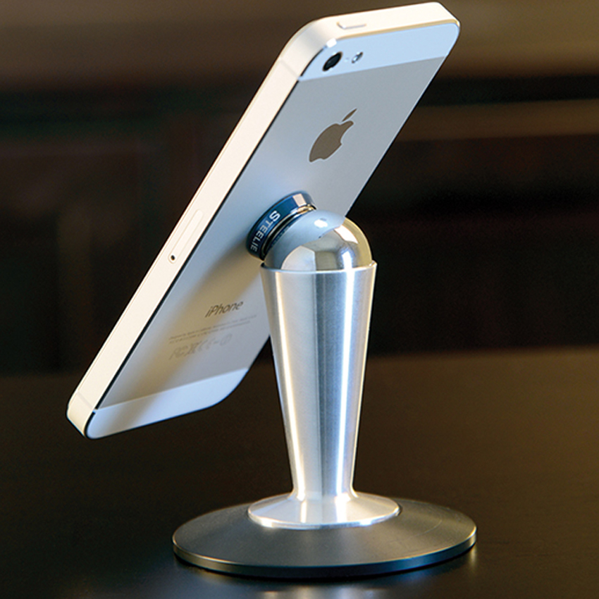Pedestal para Celulares STEELIE Plata Nite Ize