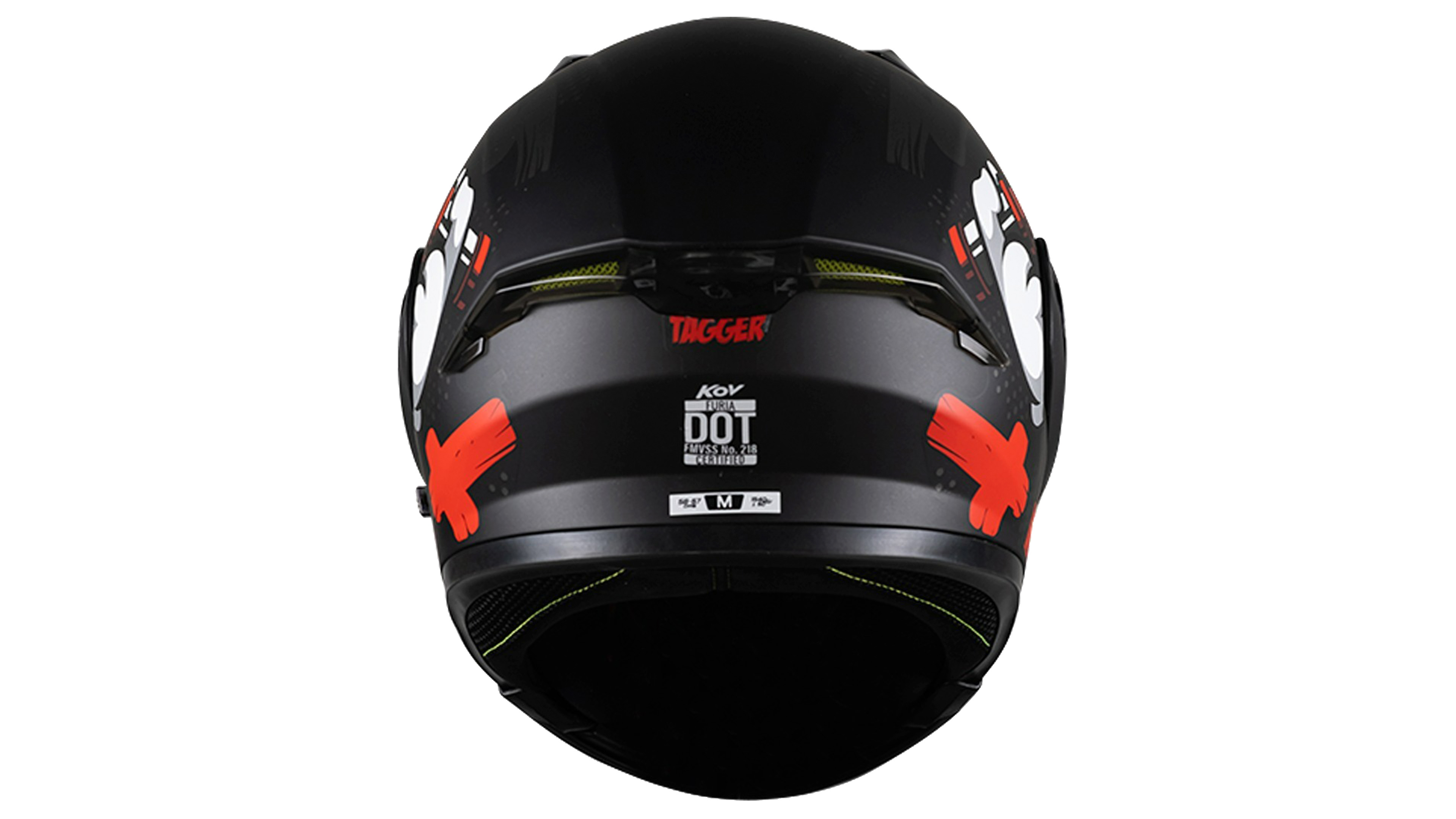 CASCO KOV TAGGER ABATIBLE ROJO MATE FURIA DEPORTIVO PARA MOTO CERTIFICADO DOT