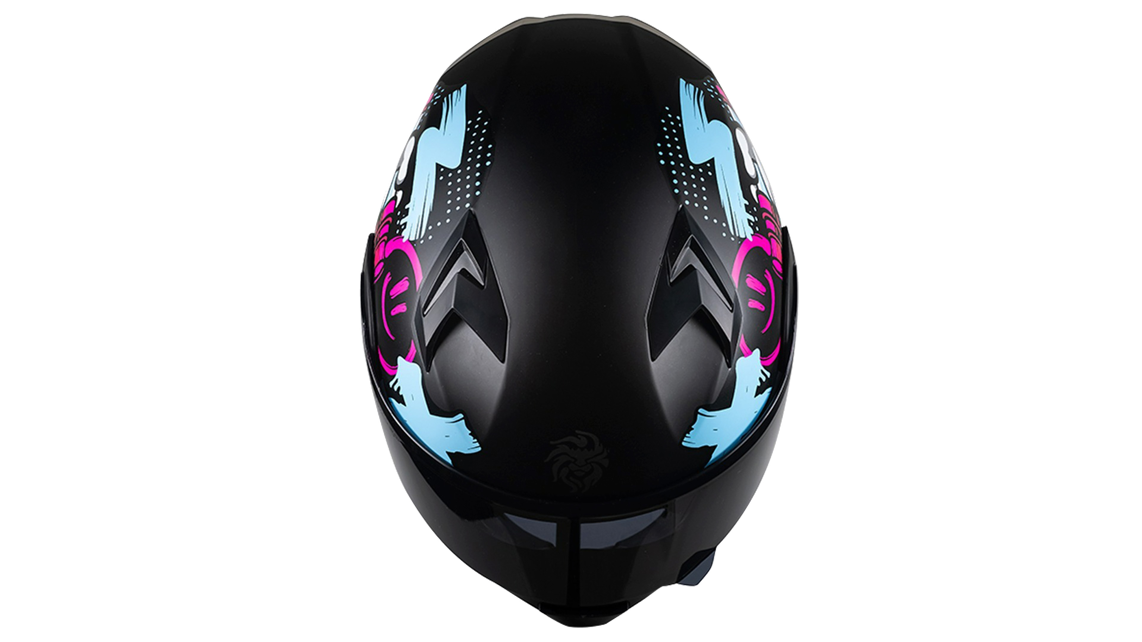 CASCO KOV TAGGER ABATIBLE MORADO MATE FURIA DEPORTIVO PARA MOTO CERTIFICADO DOT