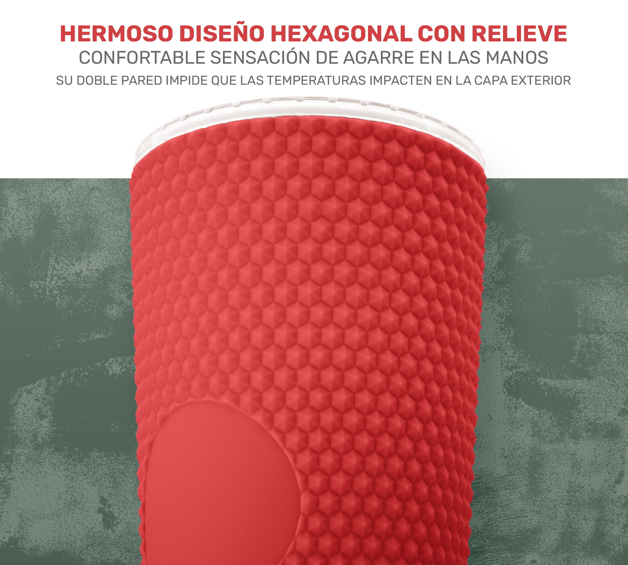 Vaso Termo Para Bebidas Frías y Calientes 700ml con Tachuelas y Aislamiento de Doble Pared al Vacío