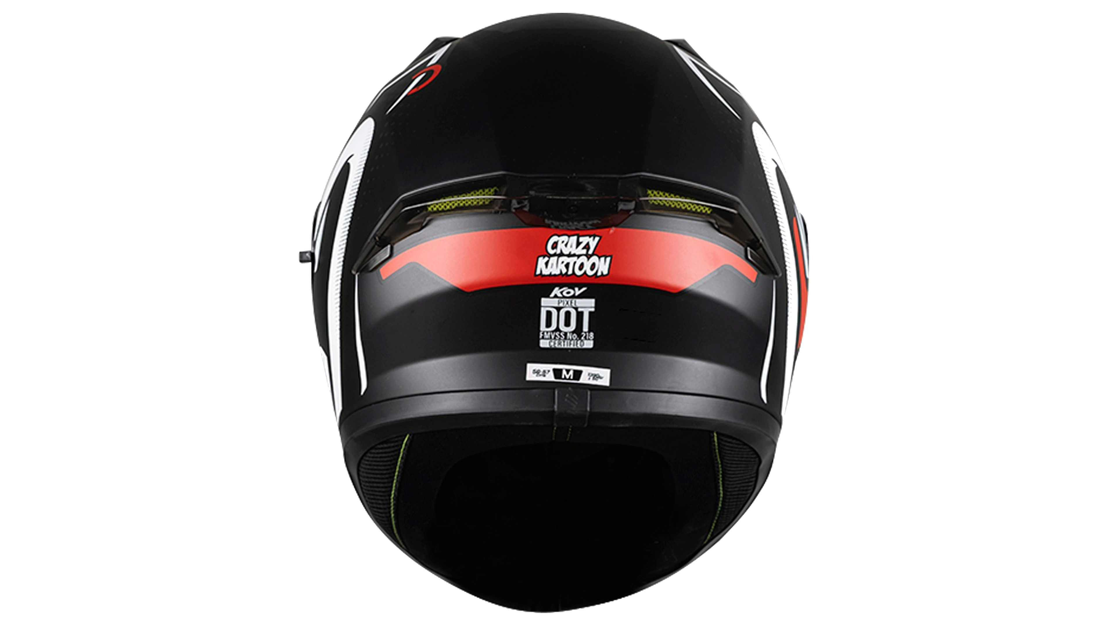 CASCO KOV CRAZY PIXEL BLANCO INTEGRAL PARA MOTO CERTIFICADO 