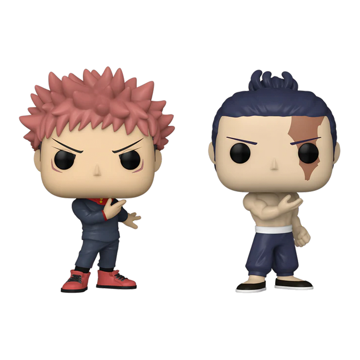 Funko Pop Yuji Itadori Y Aoi Todo Paquete 2 Piezas Jujutsu Kaisen Anime Original