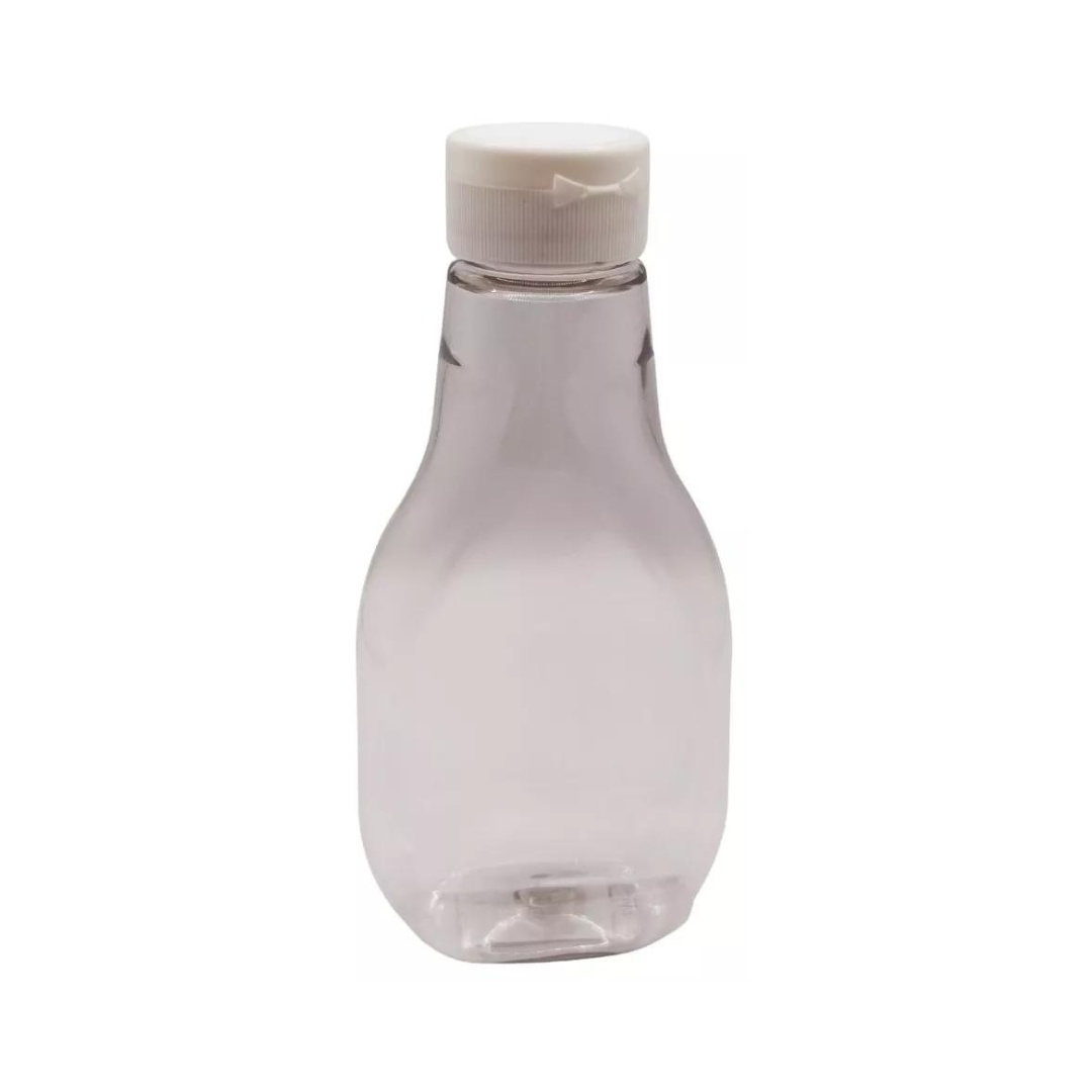 12 Piezas Botella Pet Squeeze 250ml Con Tapa Fliptop