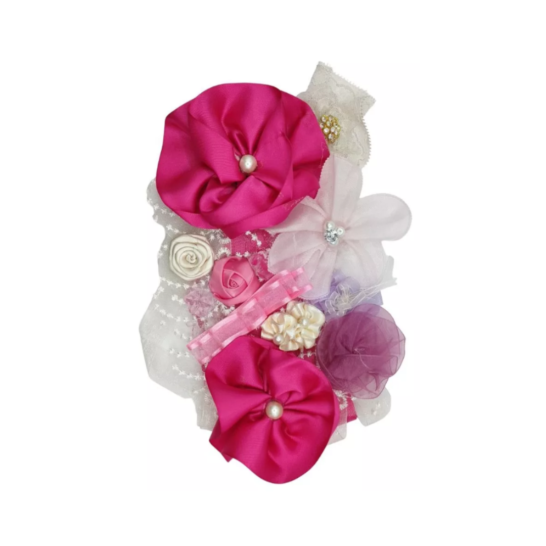 Corsage Para Embarazada, Baby Shower Fucsia
