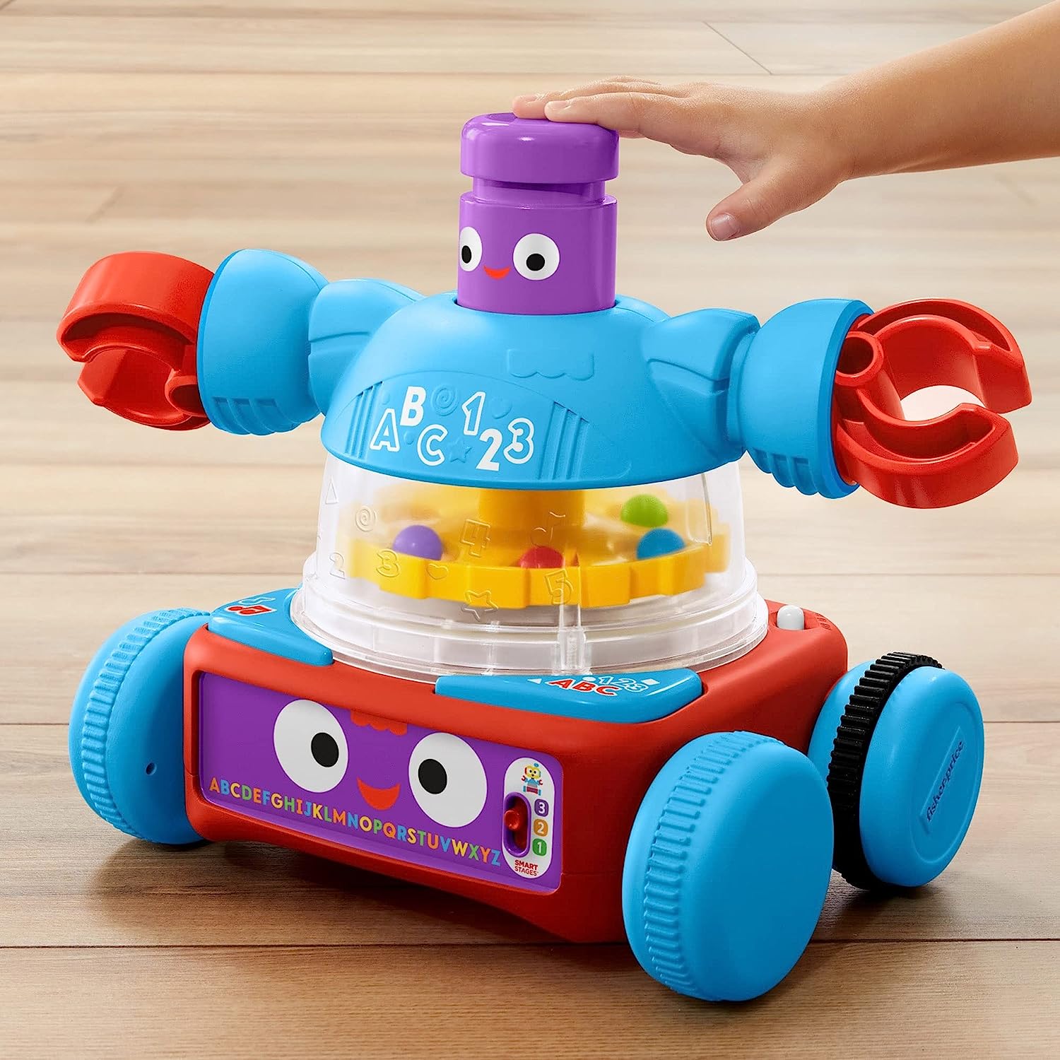 Fisher-Price Juguete para Bebés Tri Bot Robot de Aprendizaje