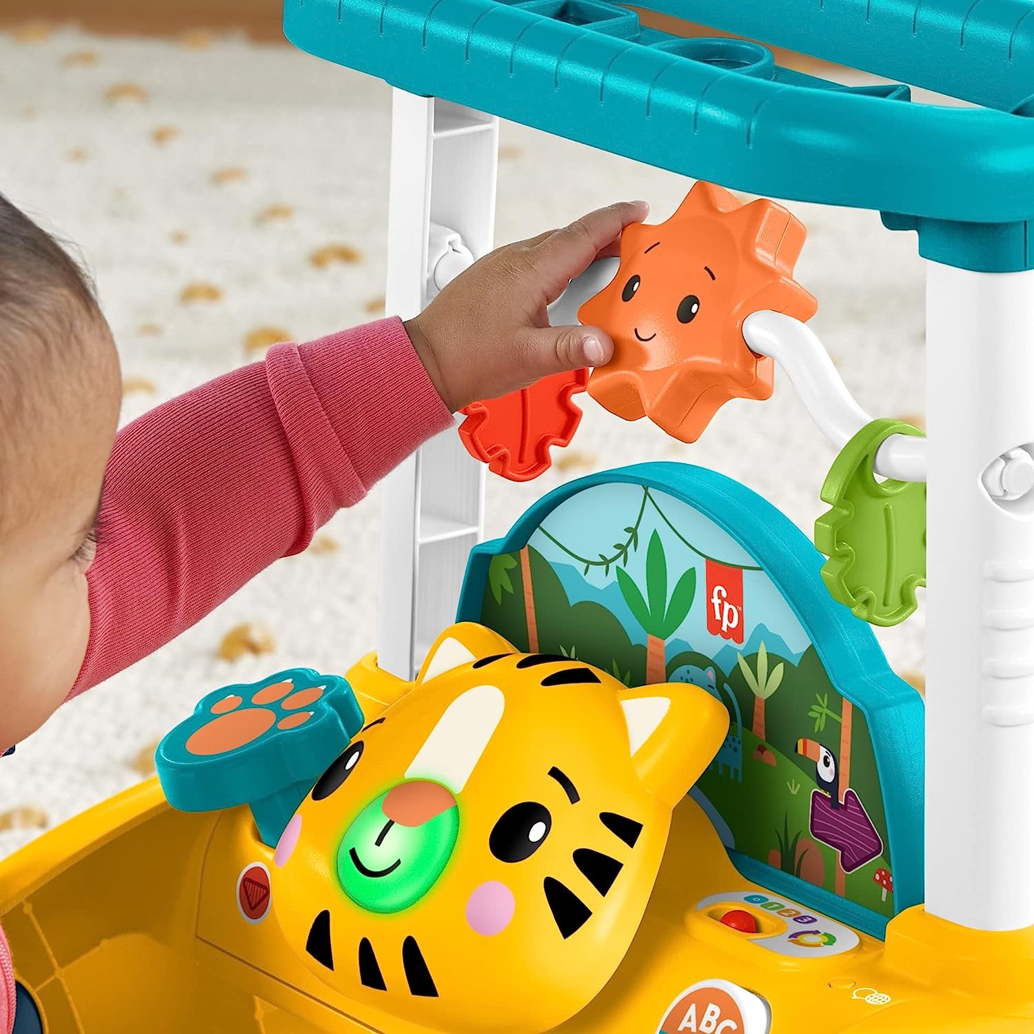 Fisher-Price Andadera para Bebés De Dos Lados Primeros Pasos
