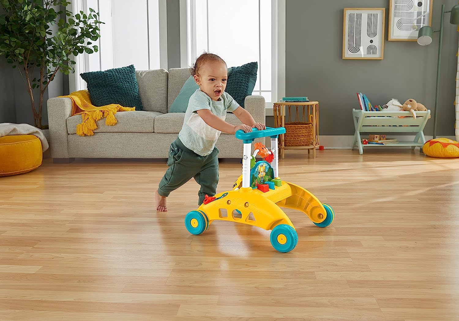 Fisher-Price Andadera para Bebés De Dos Lados Primeros Pasos