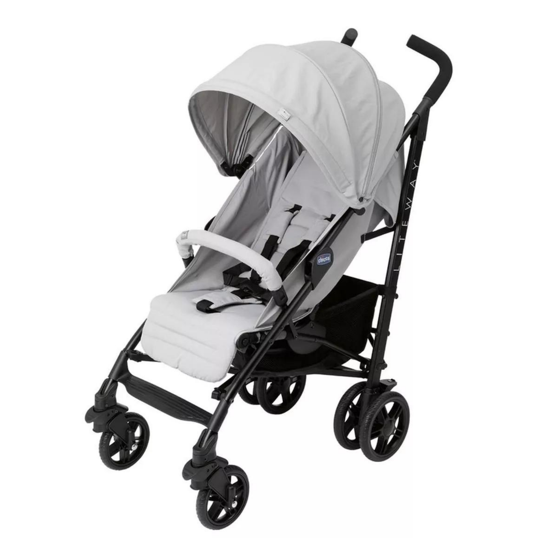 Carriola De Bastón Para Bebé Chicco Liteway 4 Ligera Grey