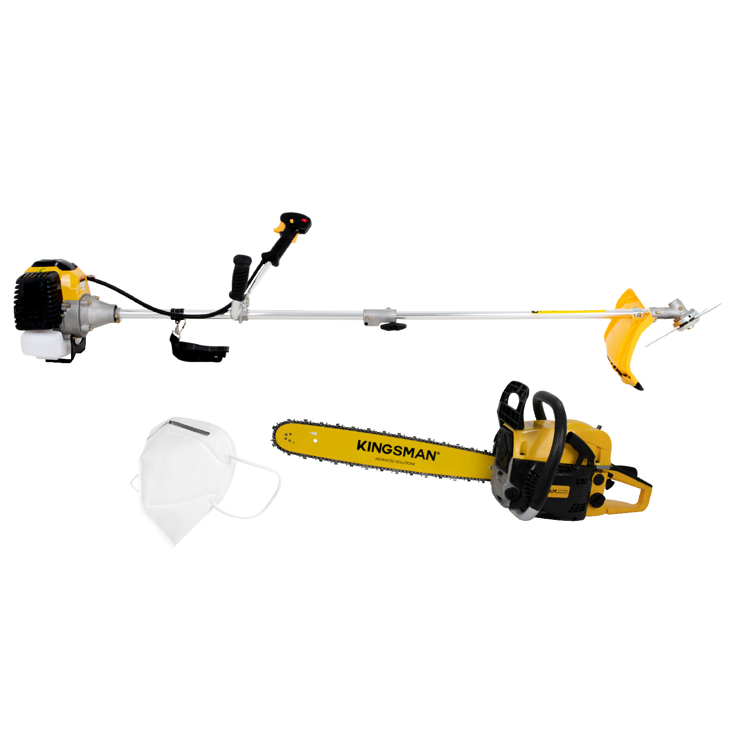 Motosierra Gasolina 52cc Desbrozadora Carrete Podar Regalos 