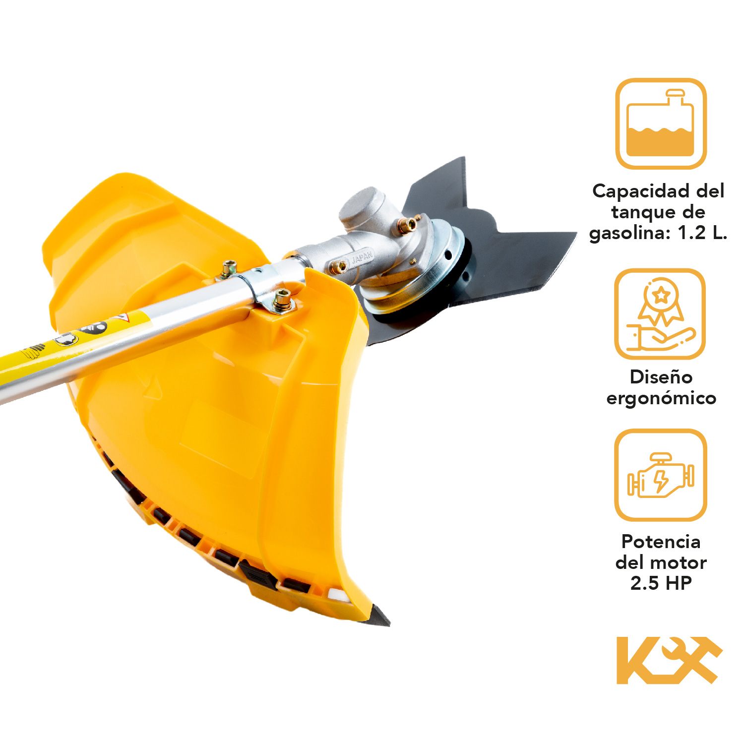 Motosierra Gasolina 52cc Desbrozadora Carrete Podar Regalos 