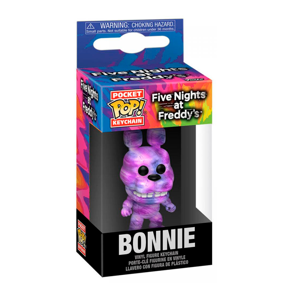 Funko Pop Llavero Tie Dye Bonnie Five Nights At Freddys Videojuego Fig Original