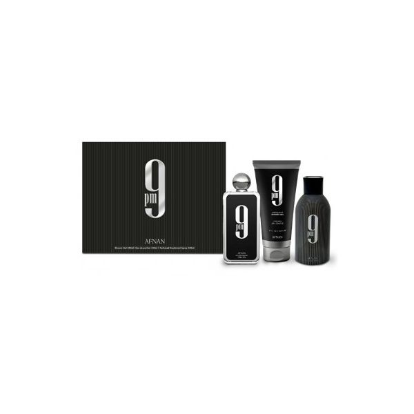Afnan 9pm Caballero estuche 3pz 
