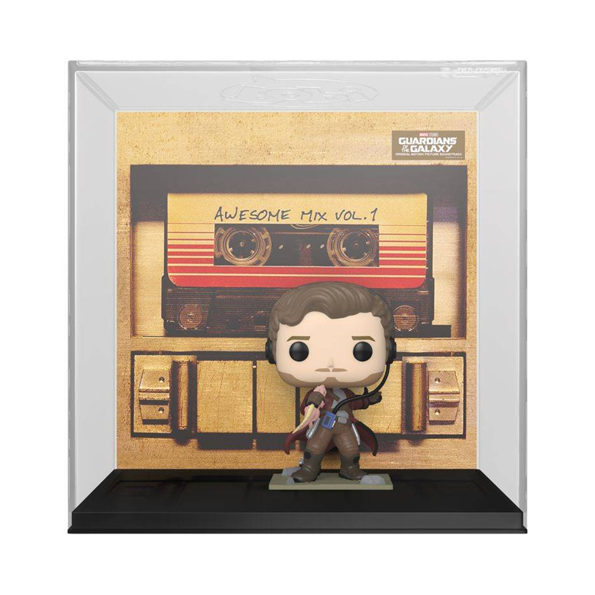 Funko Pop Star Lord Album Awesome Mix #53 Guardianes De La Galaxia MCU Original