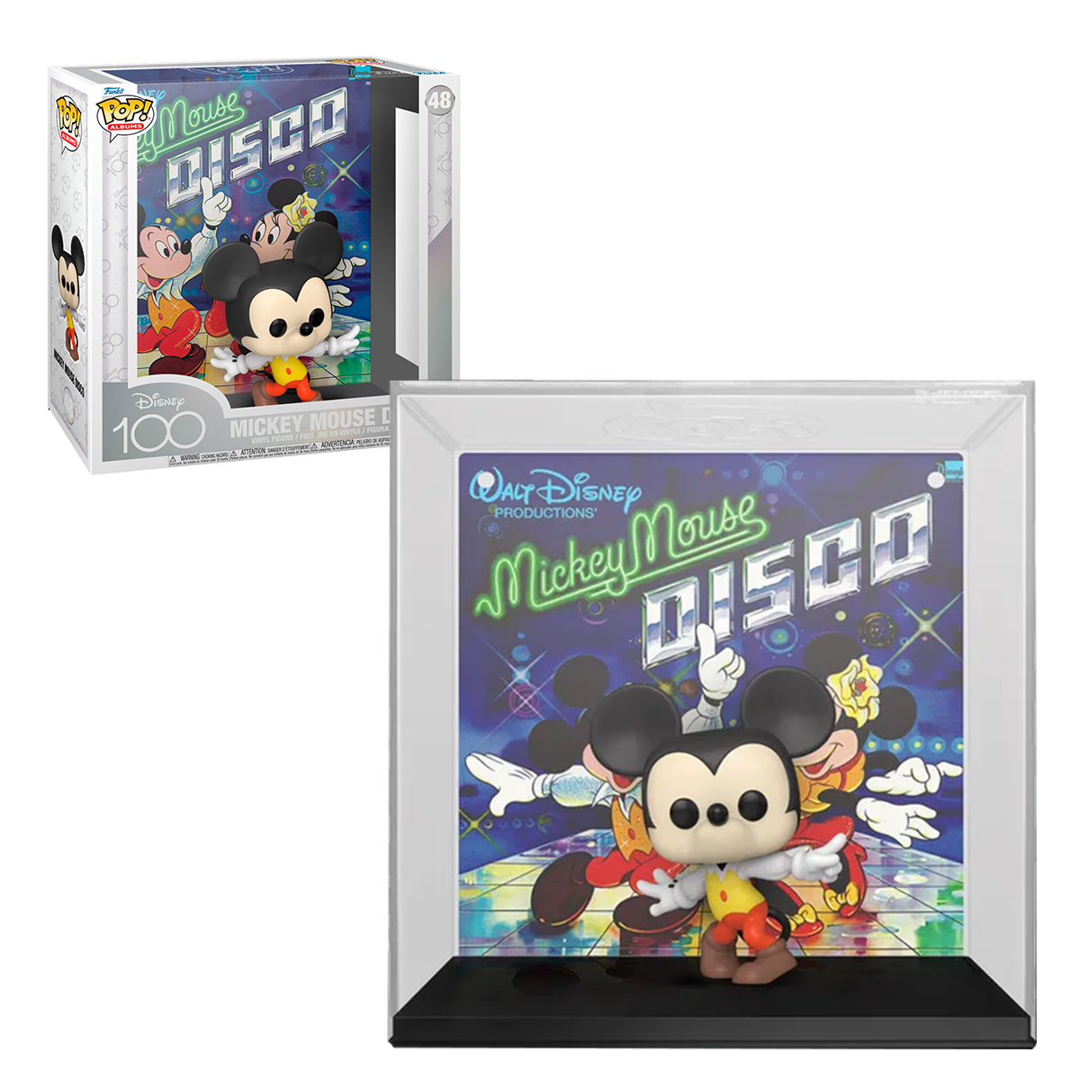 Funko Pop Mickey Mouse Disco #48 Album Disney Aniversario 100 Años Fig Original