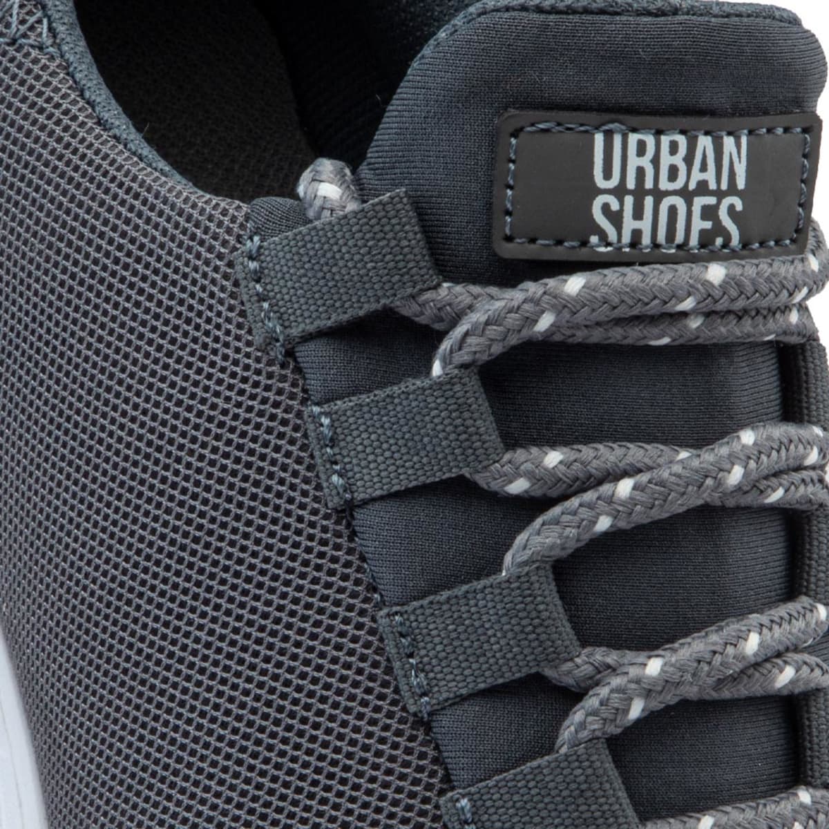 Kit de 2 pares de tenis casuales urbanos de agujeta, colores vino y gris, marca Urban Shoes, mod. 1079139