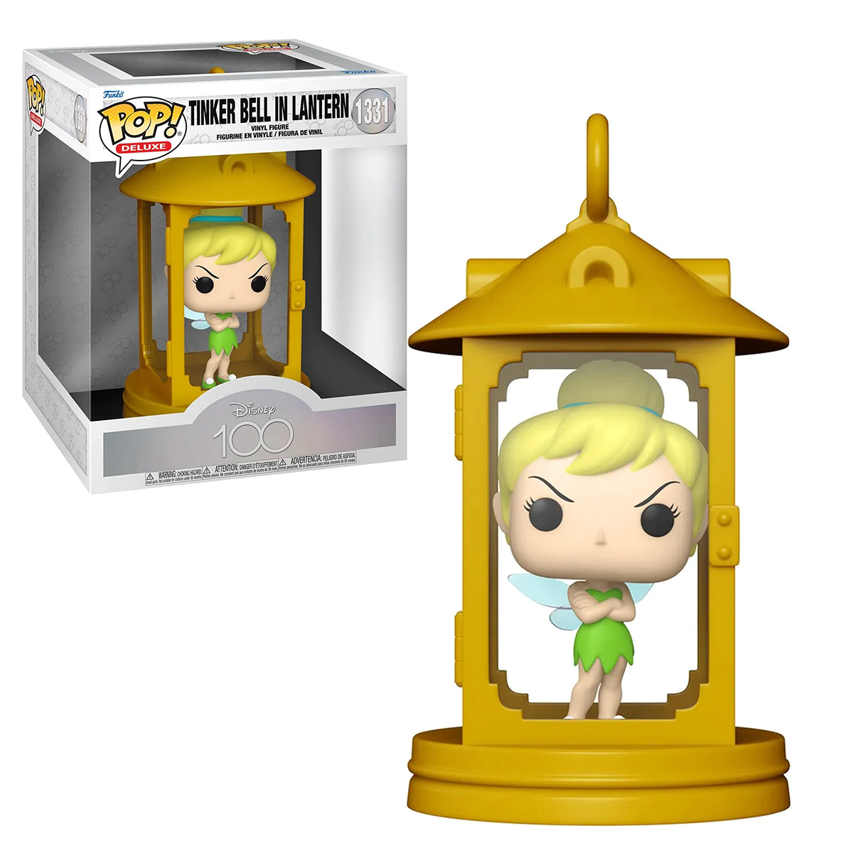 Funko Pop Tinker Bell Atrapada En linterna #1331 Aniversario 100 Años Original