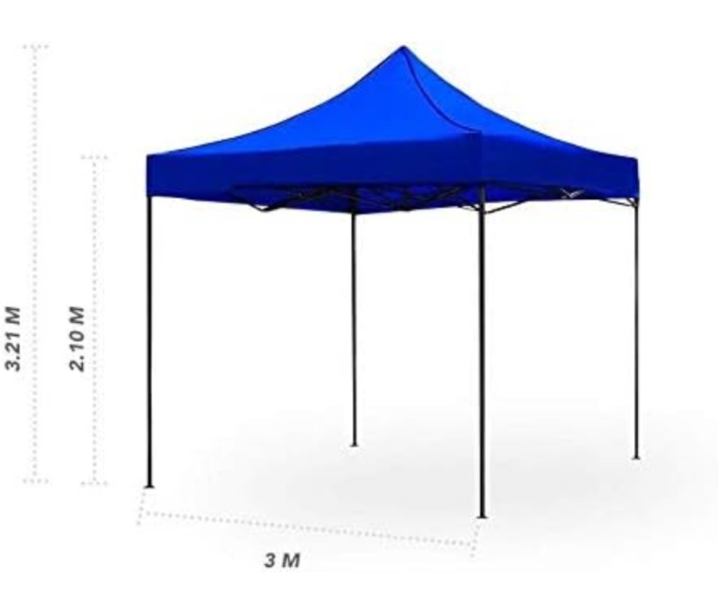 Toldo carpa 3*3 impermeable jardín playa 