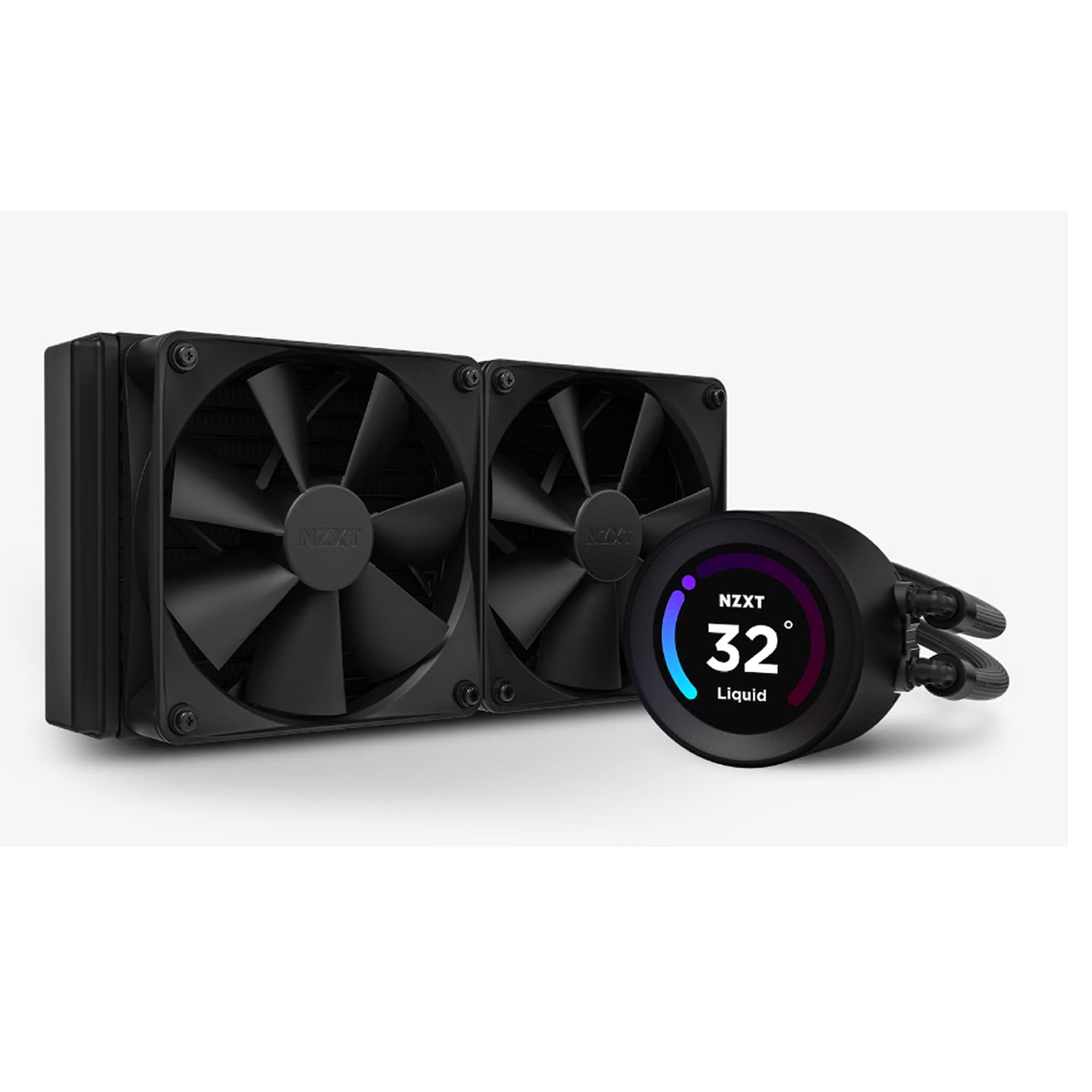 Enfriamiento Liquido NZXT KRAKEN 240 Elite 1800RPM 2x 120mm Negro