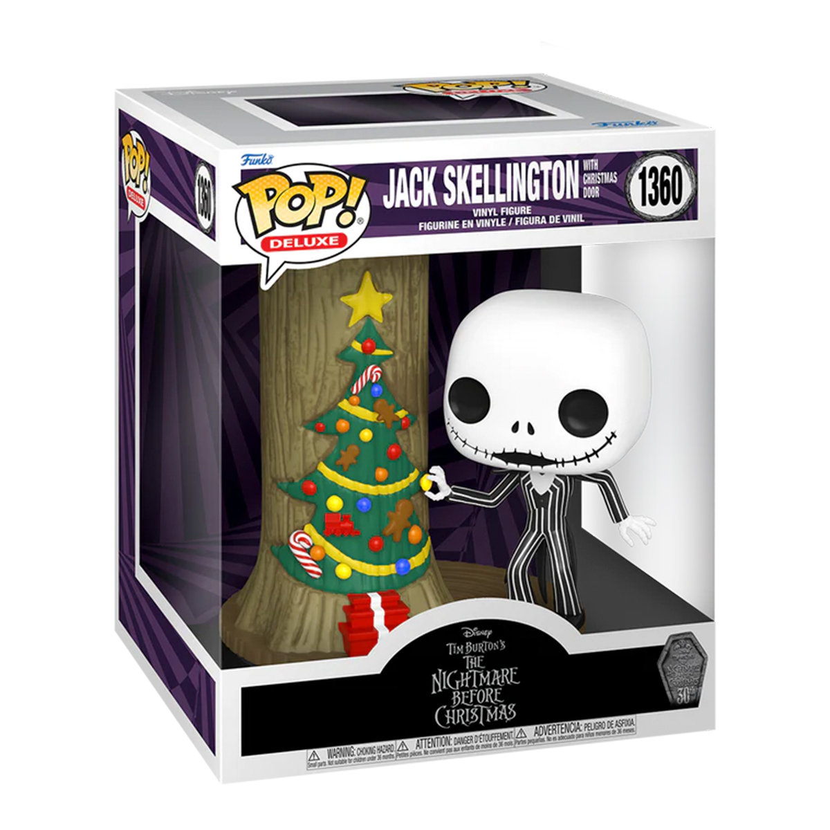 Funko Pop Jack Con Puerta Navidad #1360 El Extraño Mundo De Jack Figura Original