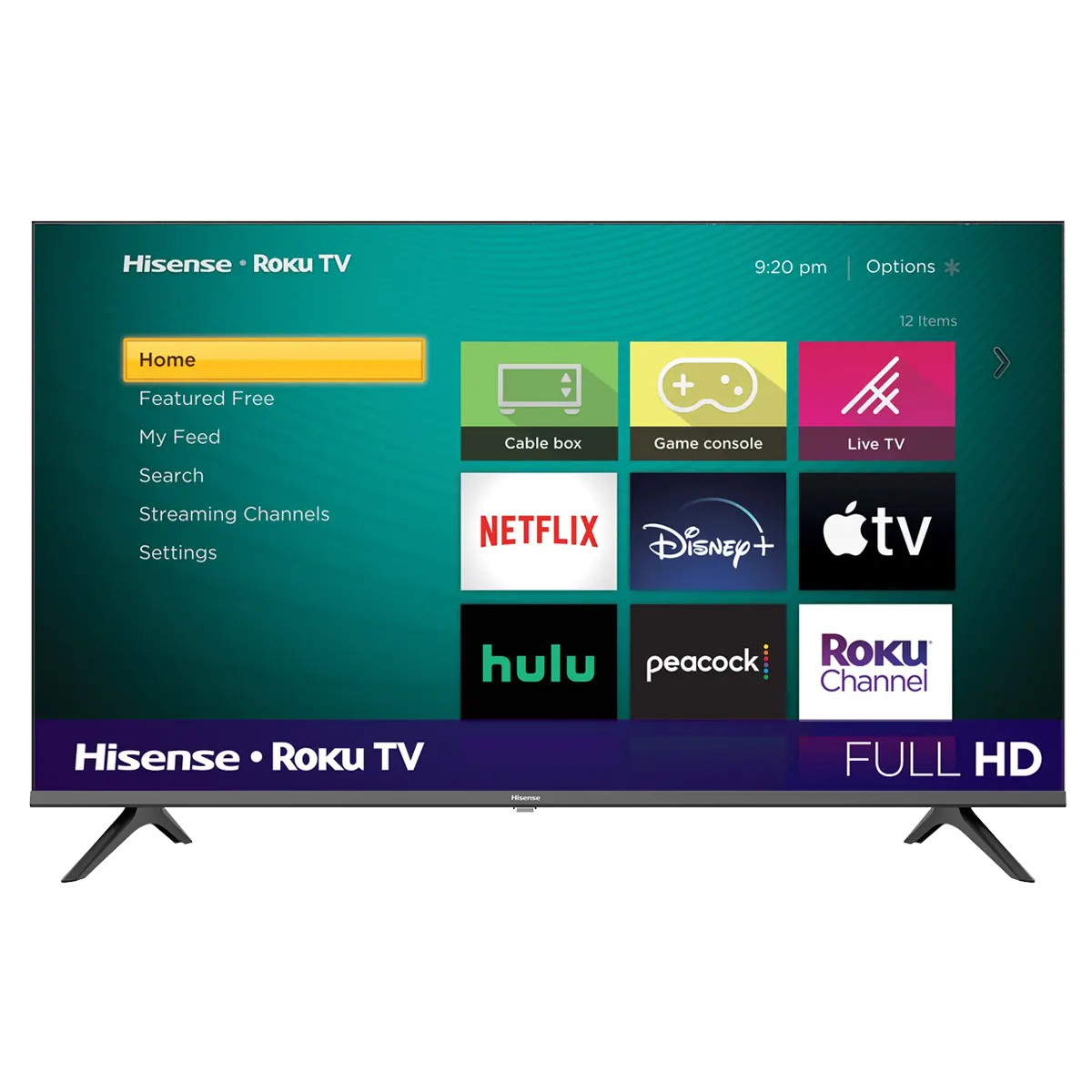 Pantalla Smart TV Hisense Roku 40 Pulgadas Full HD 40h4030